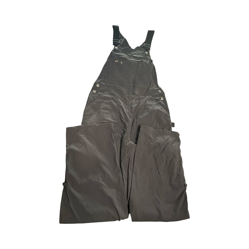 Duluth Trading Co Overalls Womens Sx29 Gray Ripstop Utility Gorpcore